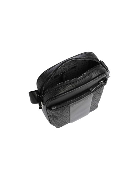 Sac bandoulière noir homme Armani Exchange moleskine