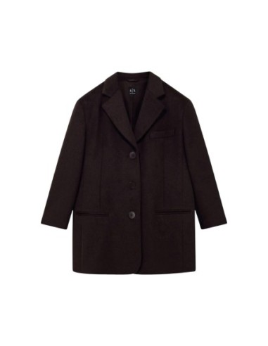 Veste marron femme Armani Exchange laine