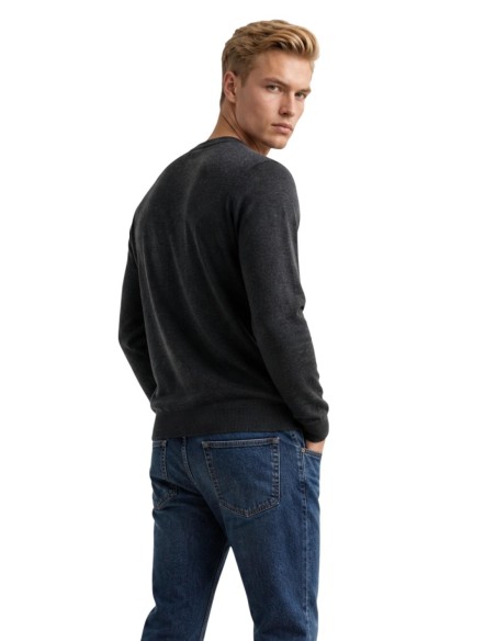 Pull Armani Exchange gris homme – Style sobre