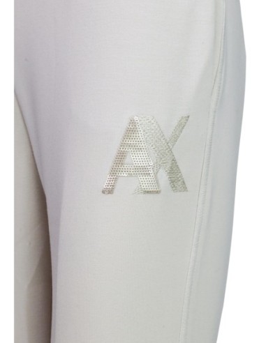 Pantalon beige femme Armani Exchange coupe moderne
