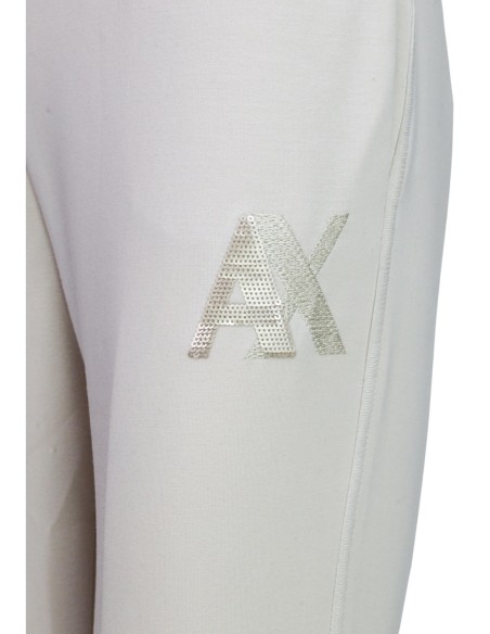 Pantalon beige femme Armani Exchange coupe moderne