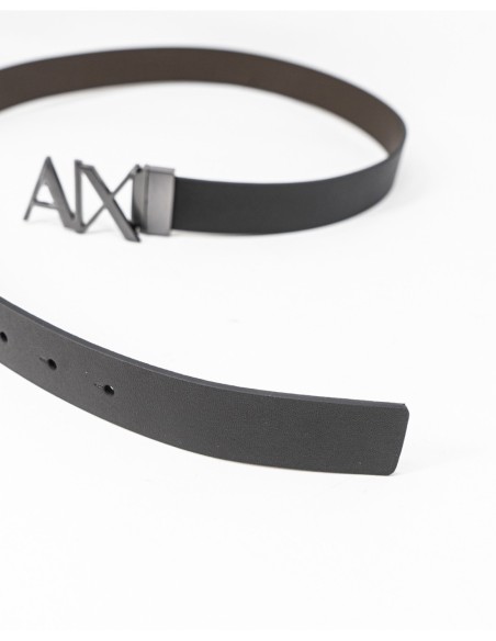 Ceinture Armani Exchange noir homme – Style urbain