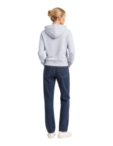 Sweat gris femme Armani Exchange capuche