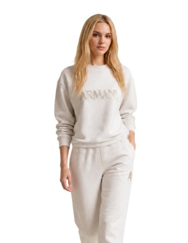 Sweat beige femme Armani Exchange