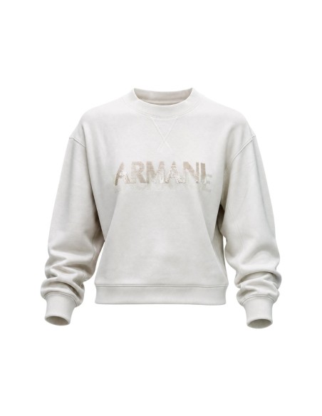 Sweat beige femme Armani Exchange