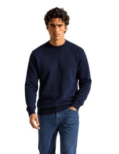 Pull chaud Armani Exchange bleu homme – Confort hivernal