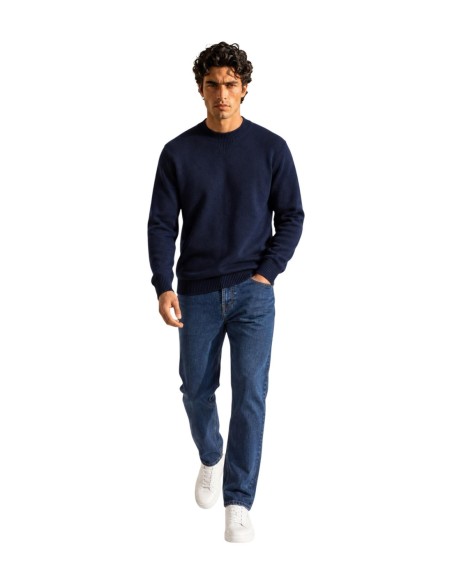 Pull chaud Armani Exchange bleu homme – Confort hivernal