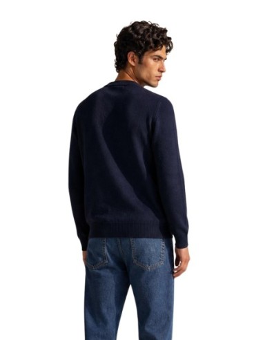 Pull chaud Armani Exchange bleu homme – Confort hivernal