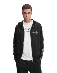 Sweat capuche Armani Exchange noir homme – Style contemporain