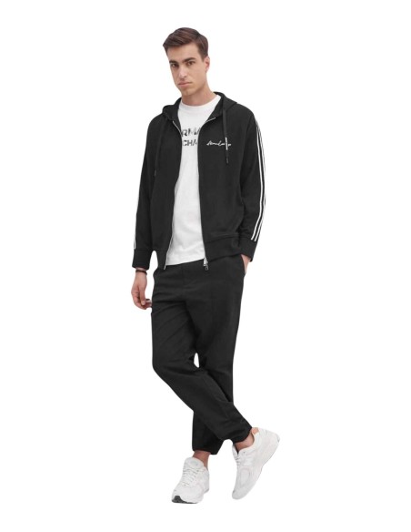 Sweat capuche Armani Exchange noir homme – Style contemporain