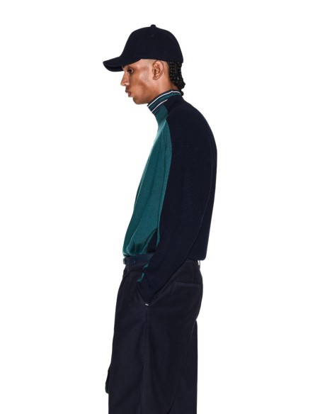 Bonnet bleu homme Armani Exchange laine