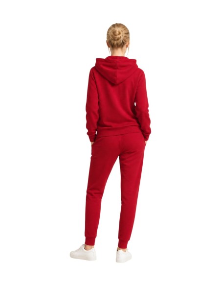 Sweat capuche Armani Exchange rouge femme – Style vibrant