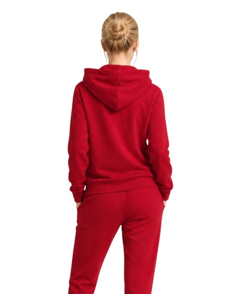 Sweat capuche Armani Exchange rouge femme – Style vibrant