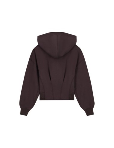 Sweat marron femme Armani Exchange zippé