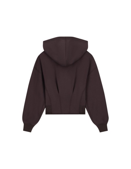 Sweat marron femme Armani Exchange zippé