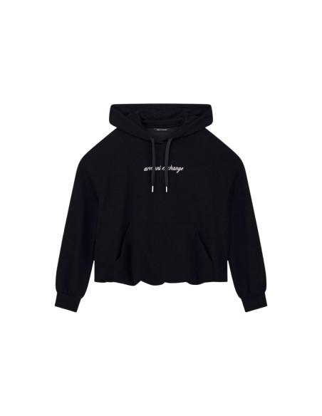 Sweat Armani Exchange noir femme – Style contemporain