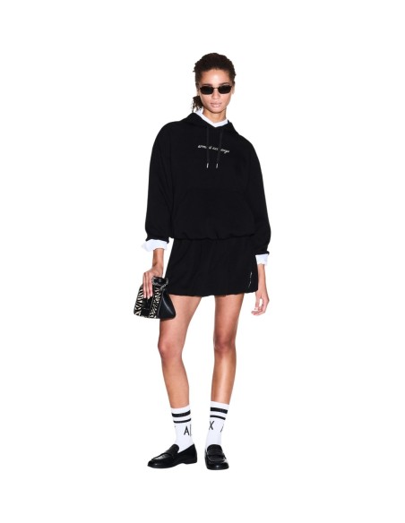 Sweat Armani Exchange noir femme – Style contemporain
