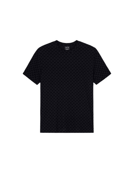 T-shirt imprimé Armani Exchange noir homme – Style graphique