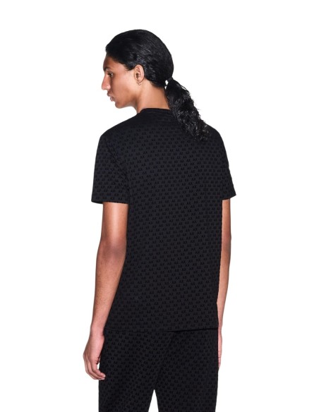 T-shirt imprimé Armani Exchange noir homme – Style graphique