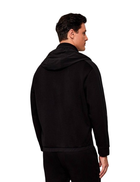 Sweat manches 3/4 Armani Exchange noir homme – Style moderne