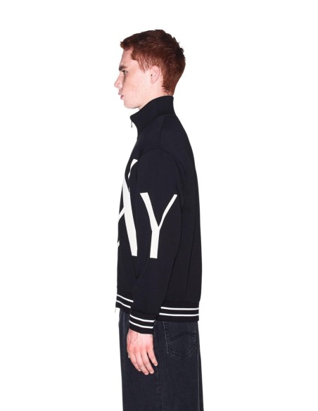 Sweat zippé Armani Exchange noir homme – Style moderne