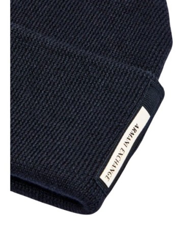 Bonnet bleu homme Armani Exchange polyester