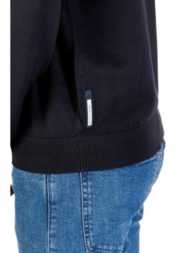 Pull viscose Armani Exchange bleu homme – Élégance moderne
