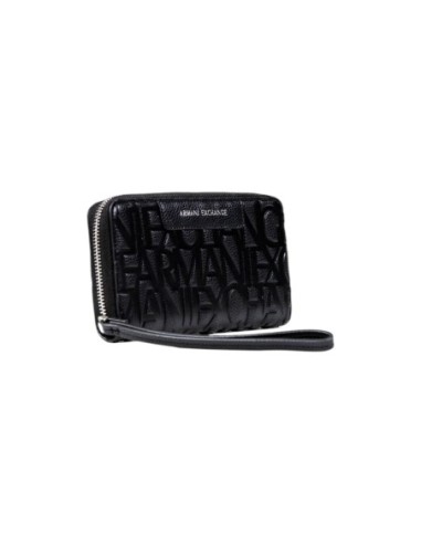 Portefeuille Armani Exchange noir femme – Style organisé