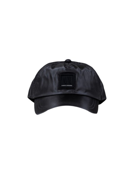 Casquette noire homme Armani Exchange imprimée