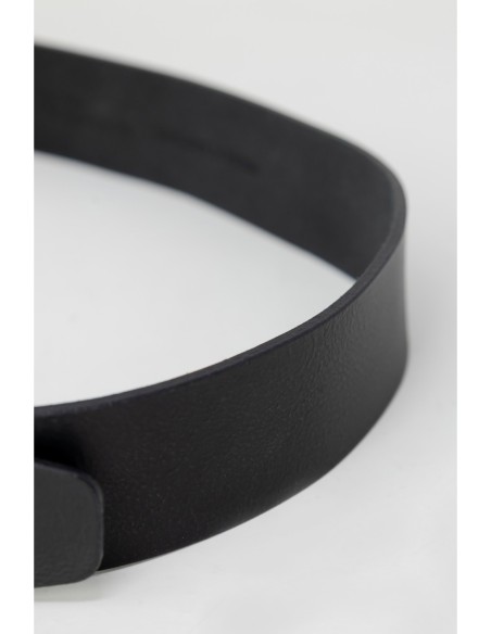 Ceinture cuir Boss noir homme – Finition premium