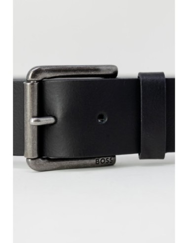 Ceinture cuir Boss noir homme – Finition premium