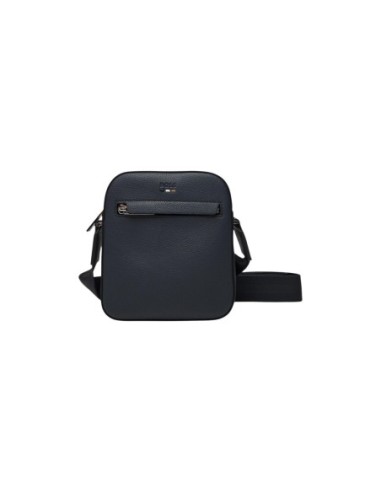 Sac bandoulière bleu homme Boss RAY_NS ZIP