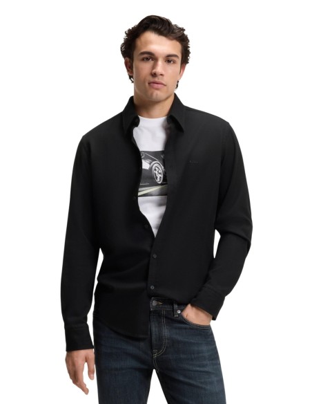 Chemise Boss noir homme – Style raffiné