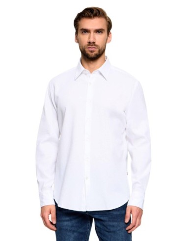 Chemise Boss blanc homme – Style net
