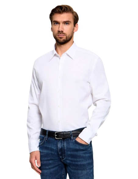 Chemise Boss blanc homme – Style net