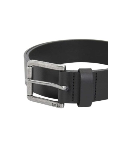 Ceinture cuir Boss noir homme – Style intemporel
