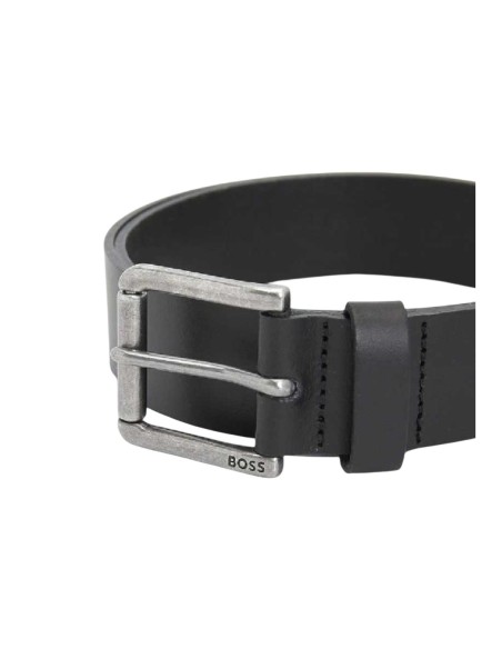 Ceinture cuir Boss noir homme – Style intemporel