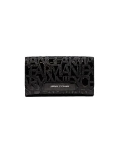 Sac bandoulière noir femme Armani Exchange compact