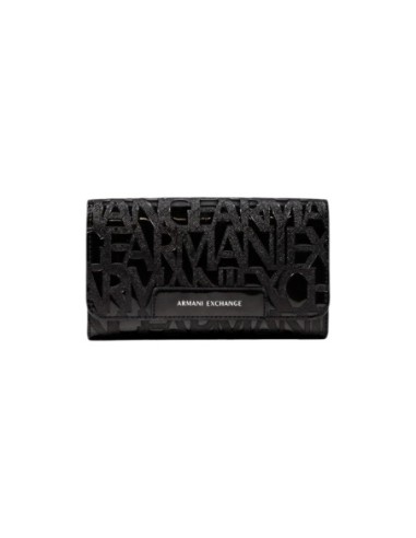Sac bandoulière noir femme Armani Exchange compact