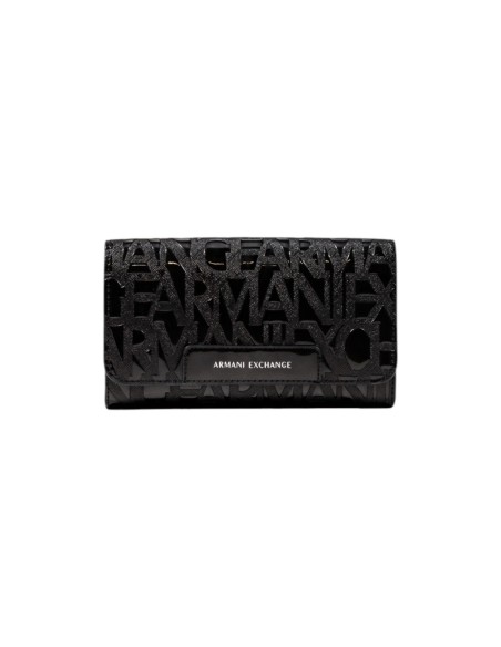 Sac bandoulière noir femme Armani Exchange compact
