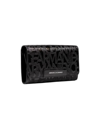 Sac bandoulière noir femme Armani Exchange compact