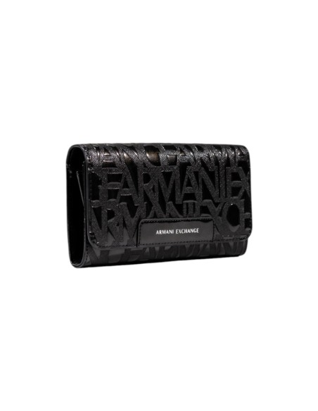 Sac bandoulière noir femme Armani Exchange compact