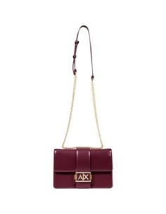 Sac bordeaux femme Armani Exchange bandoulière