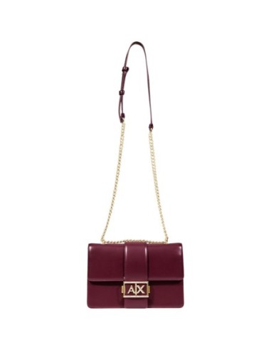 Sac bordeaux femme Armani Exchange bandoulière