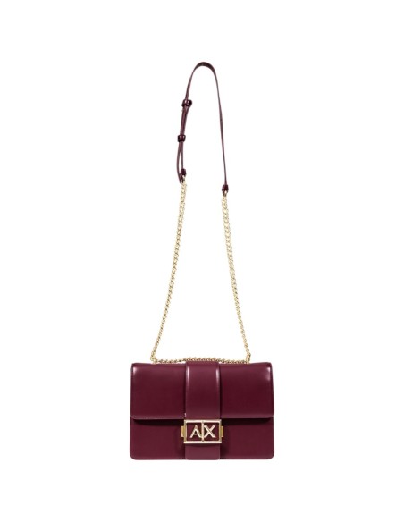 Sac bordeaux femme Armani Exchange bandoulière