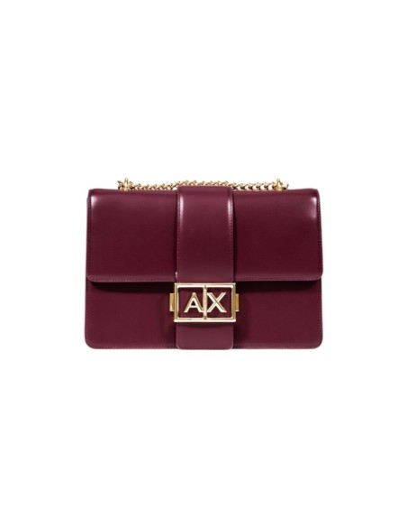 Sac bordeaux femme Armani Exchange bandoulière