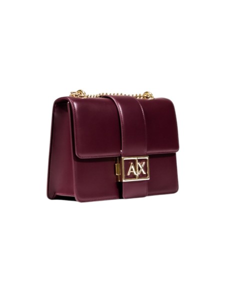 Sac bordeaux femme Armani Exchange bandoulière