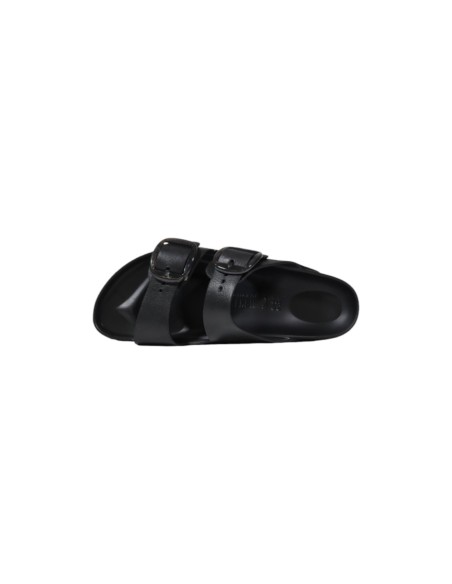 Mules noires femme Birkenstock semelle caoutchouc