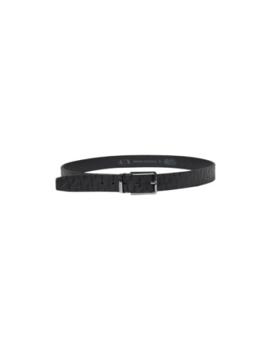 Ceinture clip Armani Exchange noir homme – Style urbain