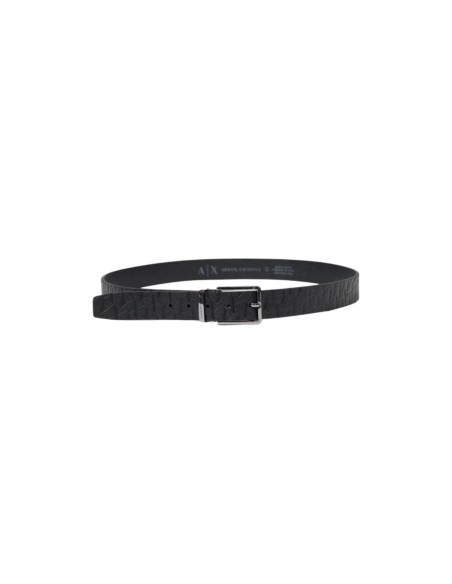 Ceinture clip Armani Exchange noir homme – Style urbain